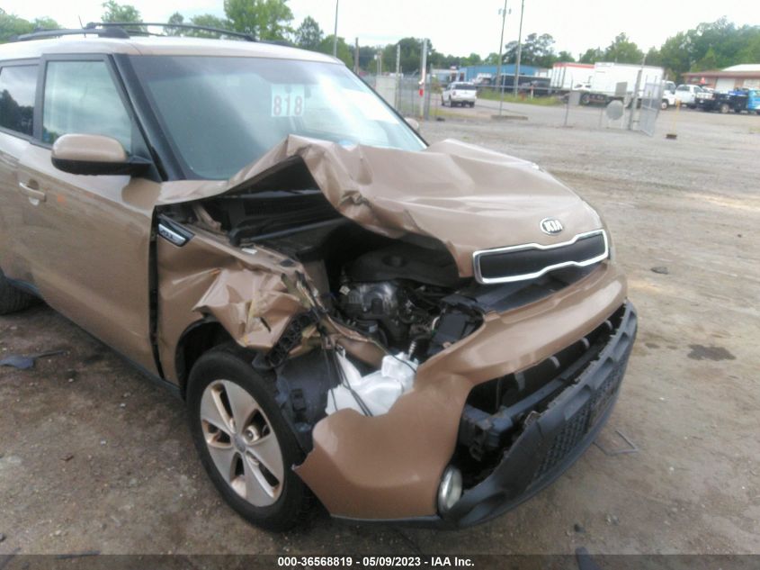 2015 KIA SOUL BASE - KNDJN2A20F7147016