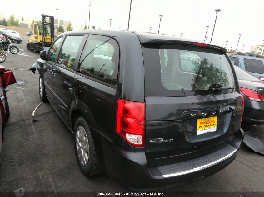 2013 DODGE GRAND CARAVAN AMERICAN VALUE PKG - 2C4RDGBG5DR794813