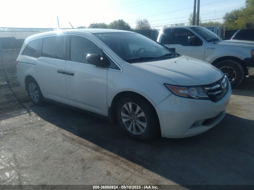 2015 HONDA ODYSSEY SE - 5FNRL5H35FB508579