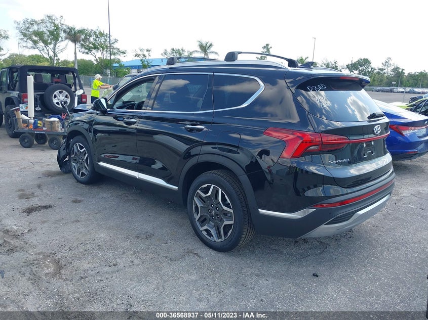 VIN 5NMS44AL7NH481255 2022 HYUNDAI SANTA FE LIMITED