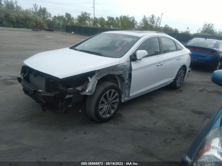 2017 HYUNDAI SONATA SPORT - 5NPE34AF8HH548737