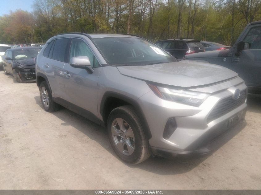 2022 TOYOTA RAV4 HYBRID XLE - 2T3RWRFV5NW139122