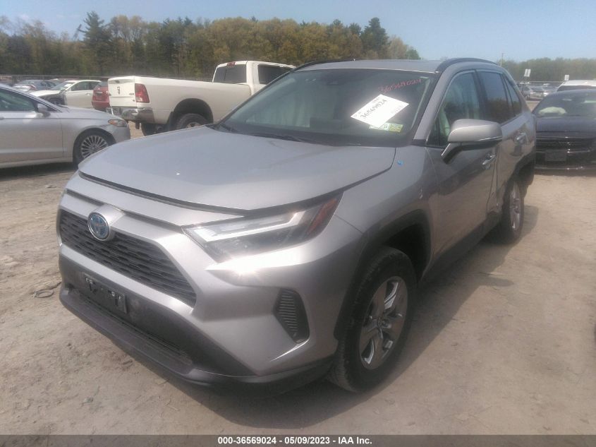 2022 TOYOTA RAV4 HYBRID XLE - 2T3RWRFV5NW139122