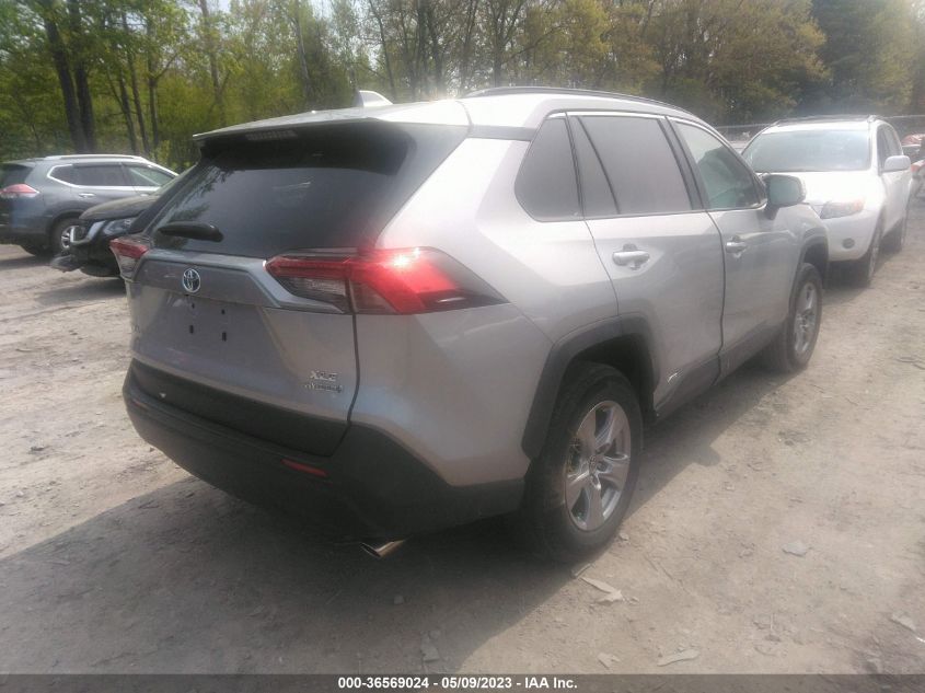 2022 TOYOTA RAV4 HYBRID XLE - 2T3RWRFV5NW139122