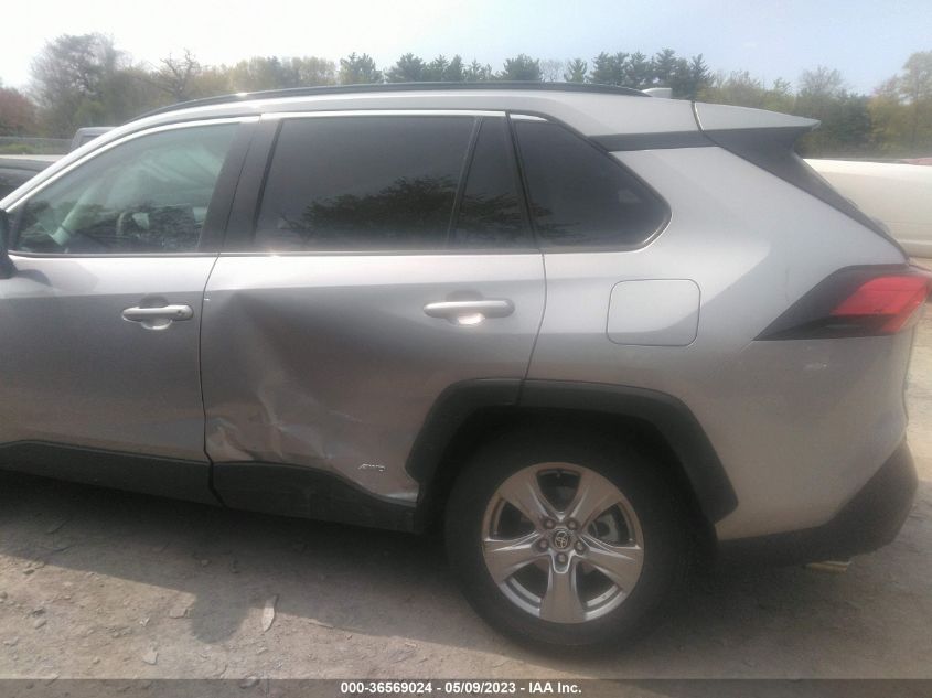 2022 TOYOTA RAV4 HYBRID XLE - 2T3RWRFV5NW139122