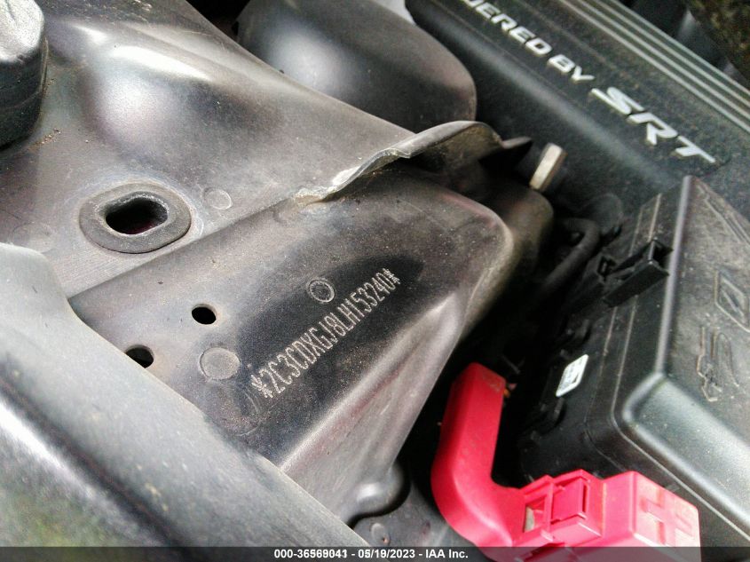 2020 DODGE CHARGER SCAT PACK - 2C3CDXGJ8LH153240