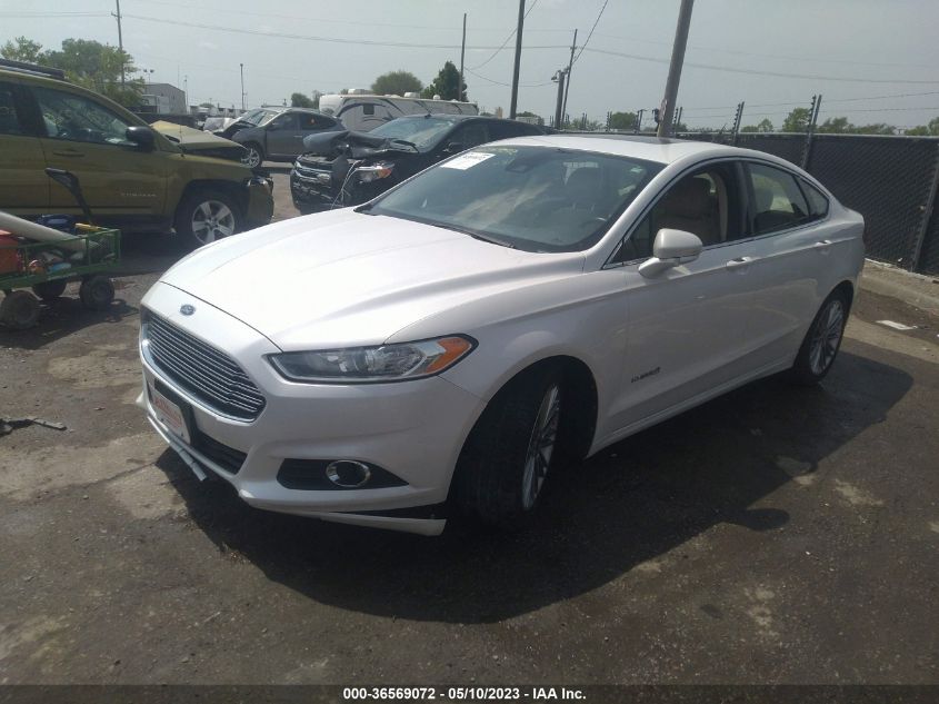 2013 FORD FUSION SE HYBRID - 3FA6P0LU2DR163555