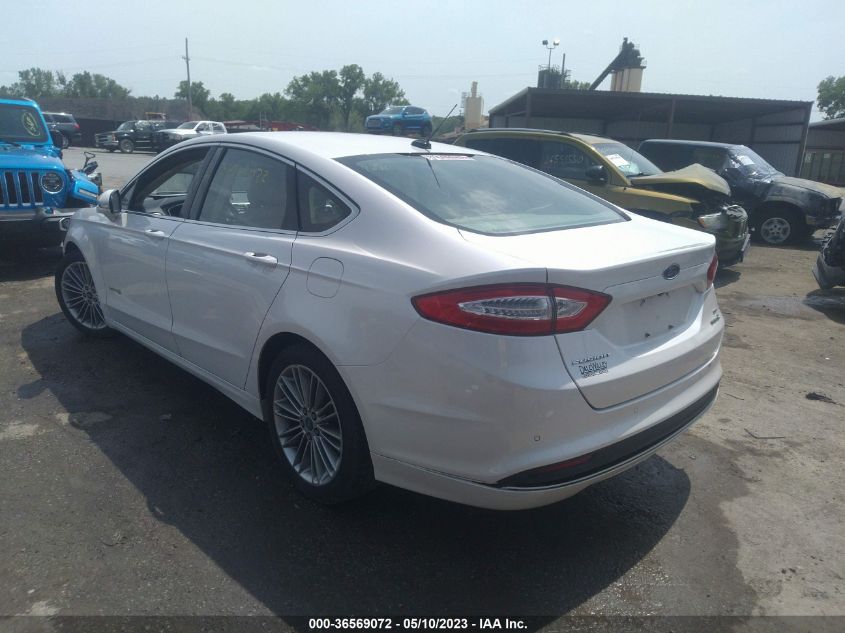 2013 FORD FUSION SE HYBRID - 3FA6P0LU2DR163555