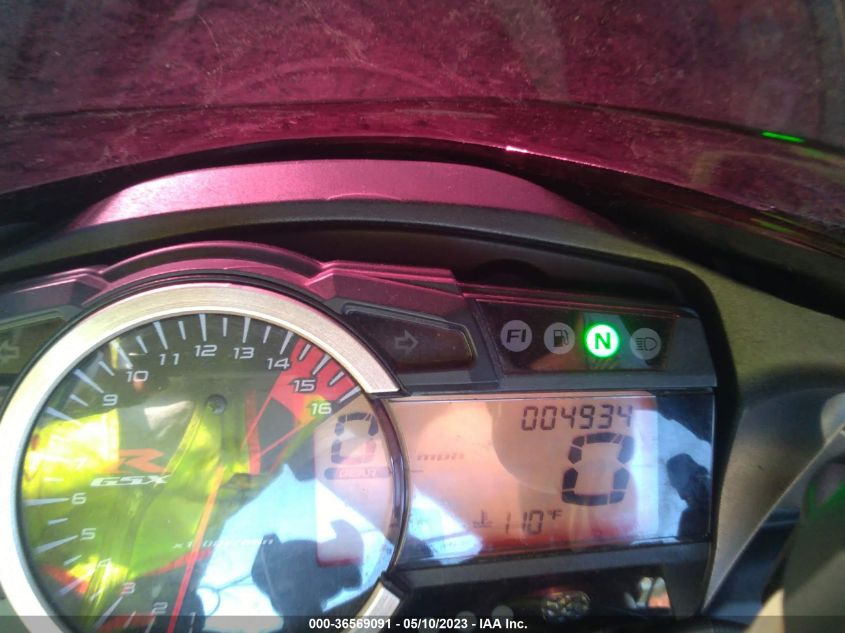 2016 SUZUKI GSX-R750 - JS1GR7MA6G2100693
