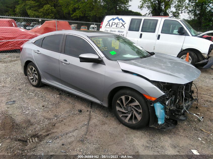 2018 HONDA CIVIC SEDAN EX - 19XFC2F74JE026630