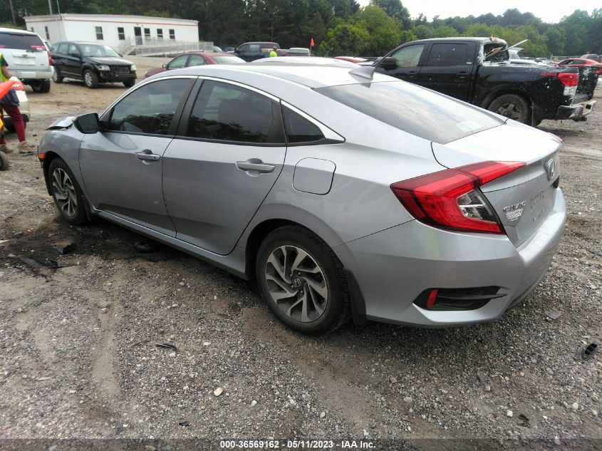 2018 HONDA CIVIC SEDAN EX - 19XFC2F74JE026630