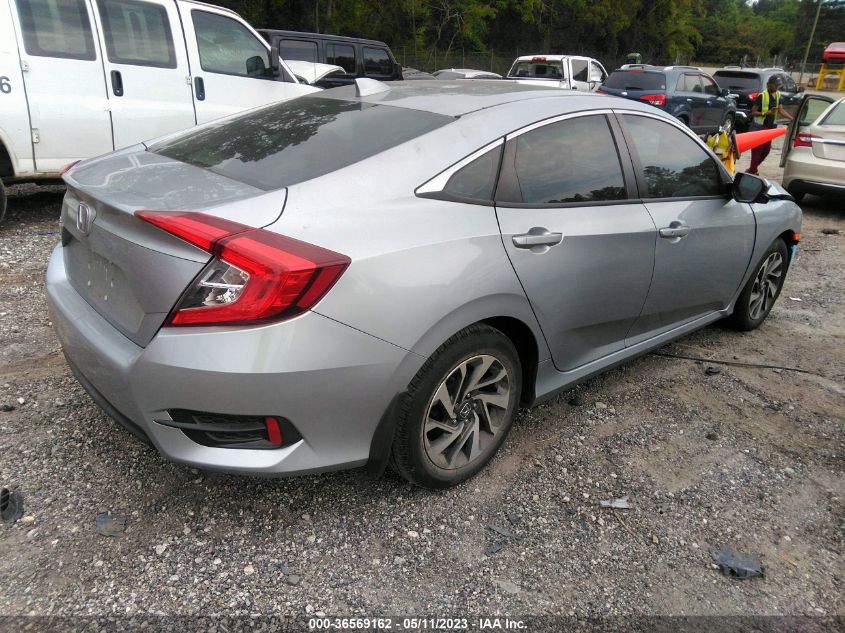 2018 HONDA CIVIC SEDAN EX - 19XFC2F74JE026630
