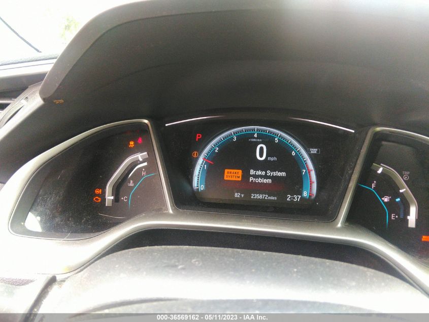 2018 HONDA CIVIC SEDAN EX - 19XFC2F74JE026630