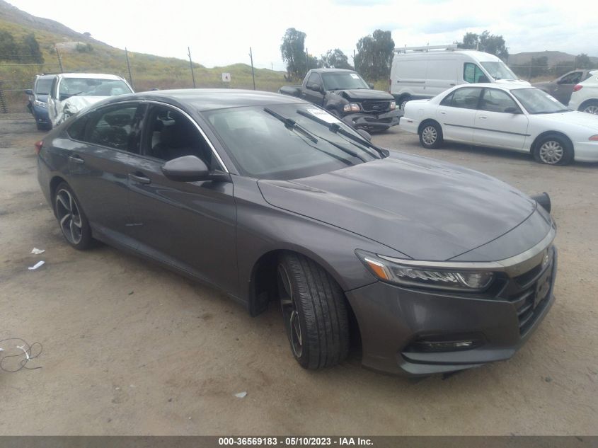 2018 HONDA ACCORD SEDAN SPORT 1.5T - 1HGCV1F3XJA184687