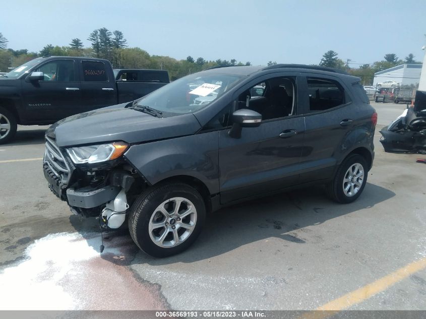 2019 FORD ECOSPORT SE - MAJ6S3GL9KC284306
