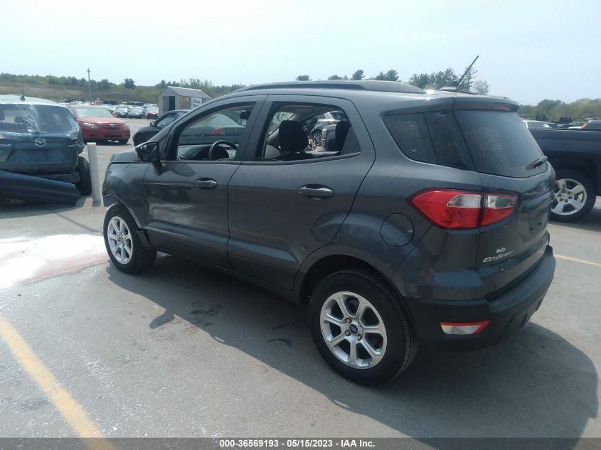 2019 FORD ECOSPORT SE - MAJ6S3GL9KC284306
