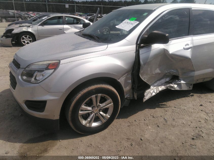 2017 CHEVROLET EQUINOX LS - 2GNALBEK3H1604506