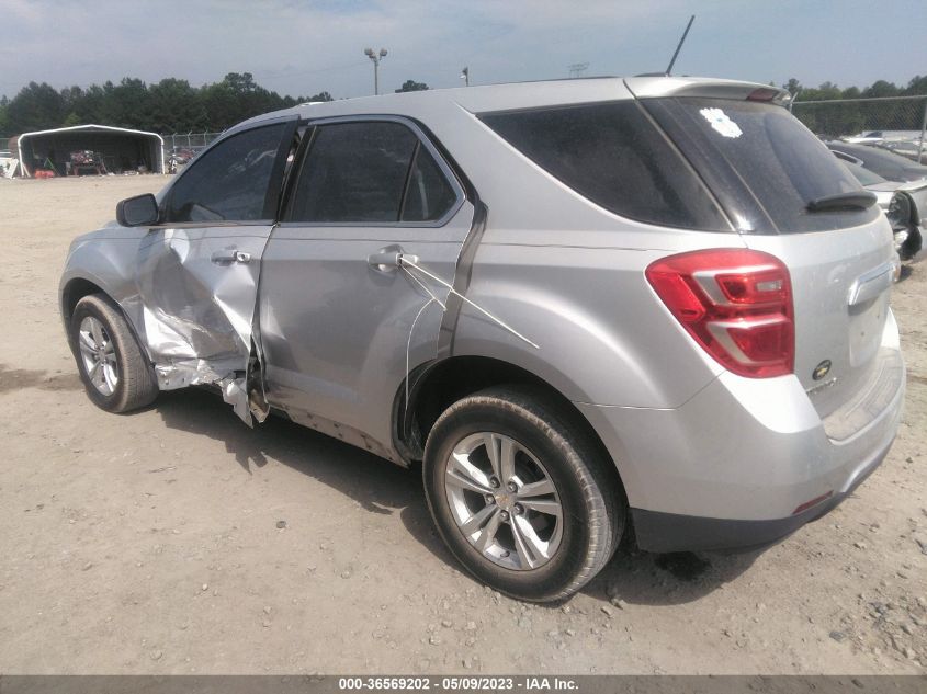 2017 CHEVROLET EQUINOX LS - 2GNALBEK3H1604506