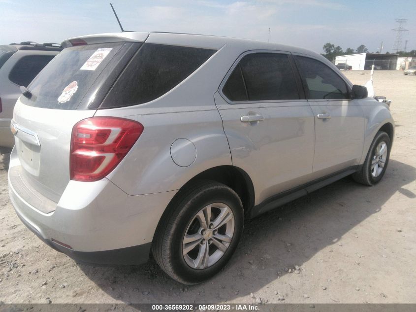 2017 CHEVROLET EQUINOX LS - 2GNALBEK3H1604506