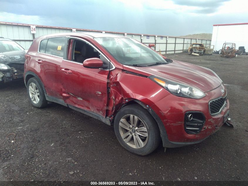 2017 KIA SPORTAGE LX - KNDPMCAC4H7055938