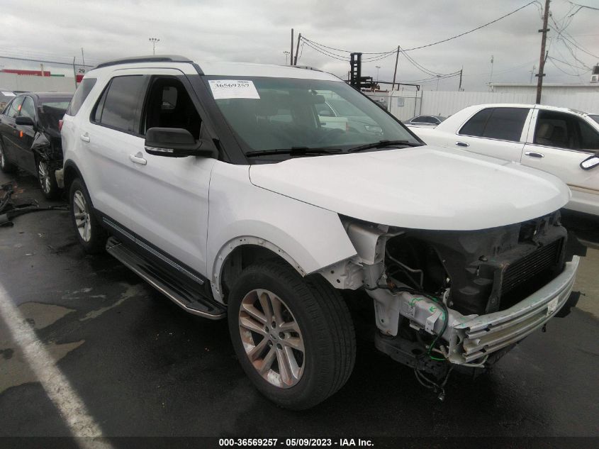 2017 FORD EXPLORER XLT - 1FM5K7DH6HGB66420