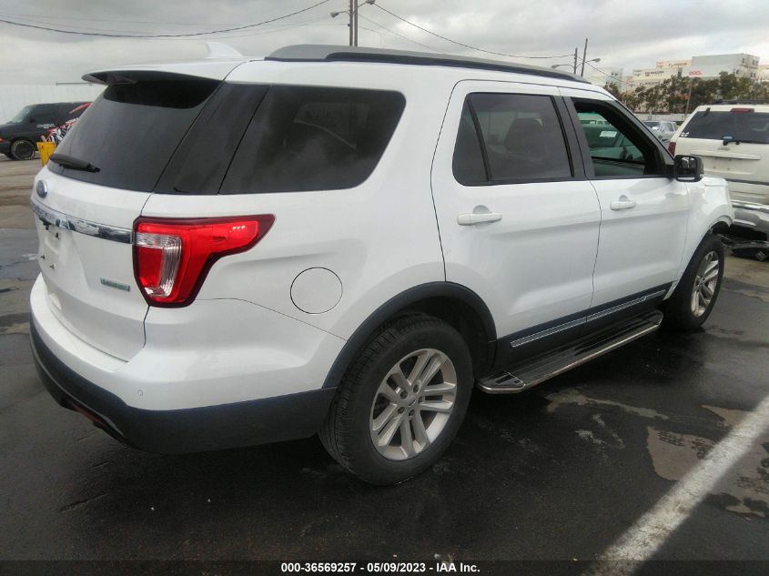 2017 FORD EXPLORER XLT - 1FM5K7DH6HGB66420