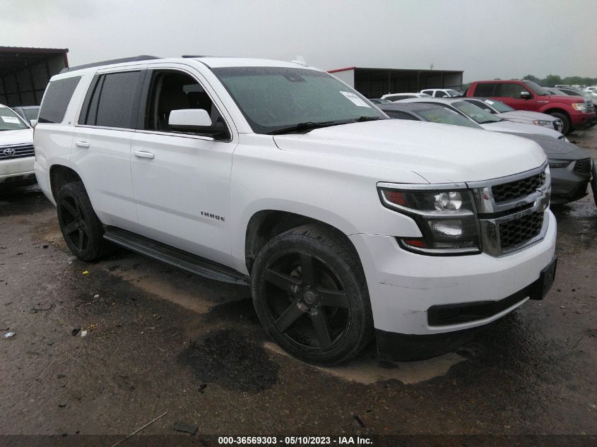 2016 CHEVROLET TAHOE LT - 1GNSCBKCXGR240592