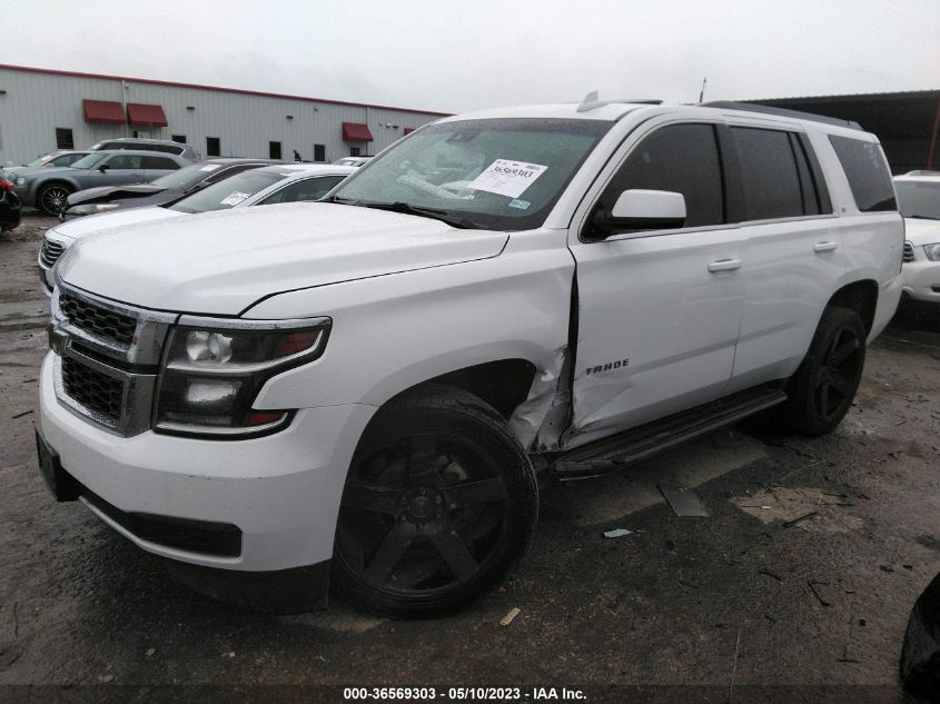 2016 CHEVROLET TAHOE LT - 1GNSCBKCXGR240592