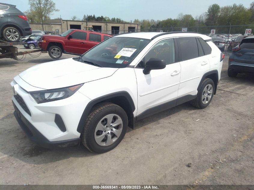 2021 TOYOTA RAV4 LE - 2T3F1RFV6MC156898