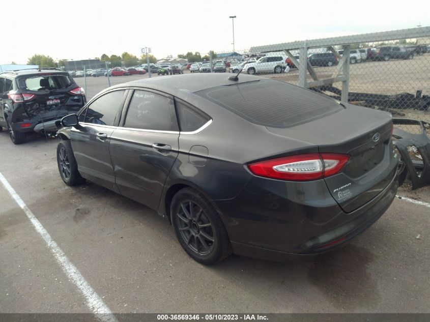 2016 FORD FUSION SE - 3FA6P0HD0GR193845