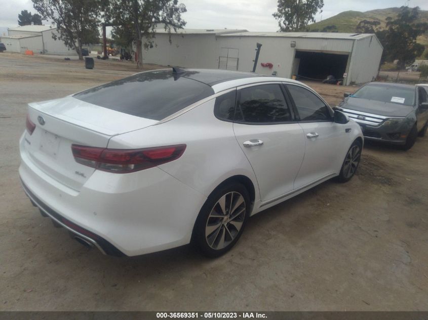 2016 KIA OPTIMA SXL TURBO - 5XXGV4L24GG015713