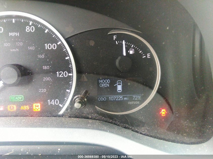 2013 LEXUS CT 200H HYBRID - JTHKD5BH6D2134985
