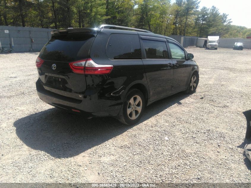 2016 TOYOTA SIENNA LE - 5TDKK3DC8GS749449