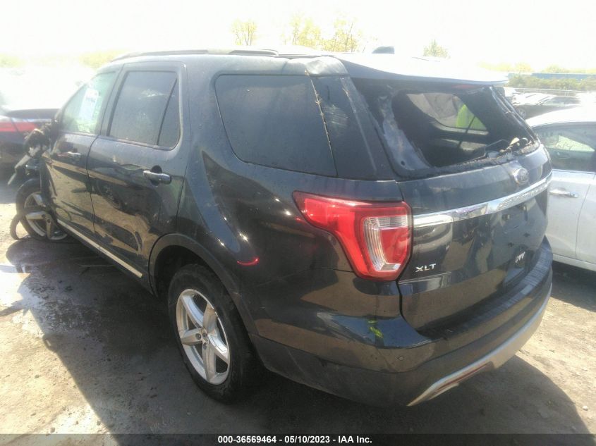 2017 FORD EXPLORER XLT - 1FM5K8D81HGD11014