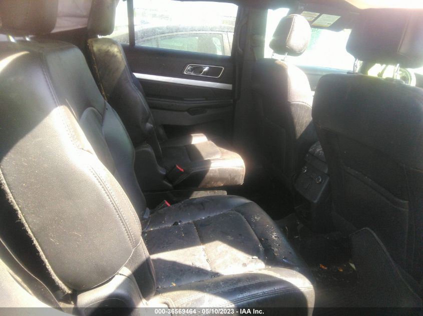 2017 FORD EXPLORER XLT - 1FM5K8D81HGD11014