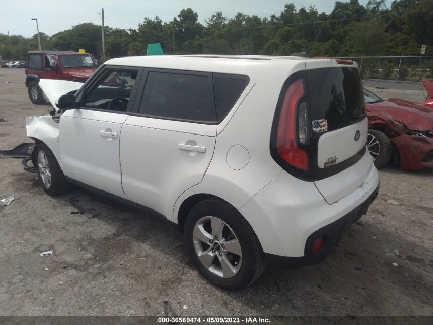 2018 KIA SOUL BASE - KNDJN2A23J7548245