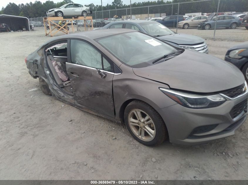 2018 CHEVROLET CRUZE LT - 1G1BE5SM7J7148204