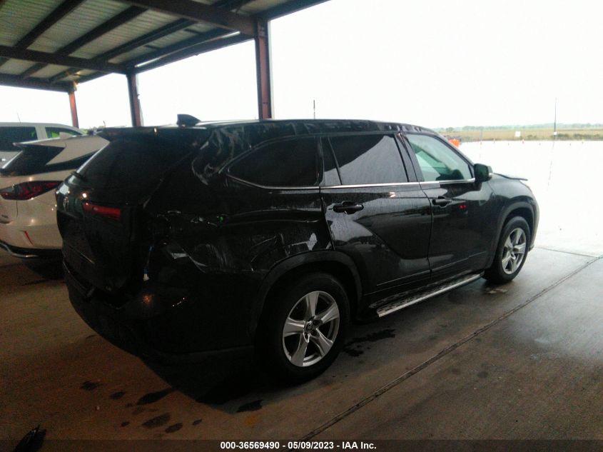 2022 TOYOTA HIGHLANDER LE - 5TDZZRAH0NS107396