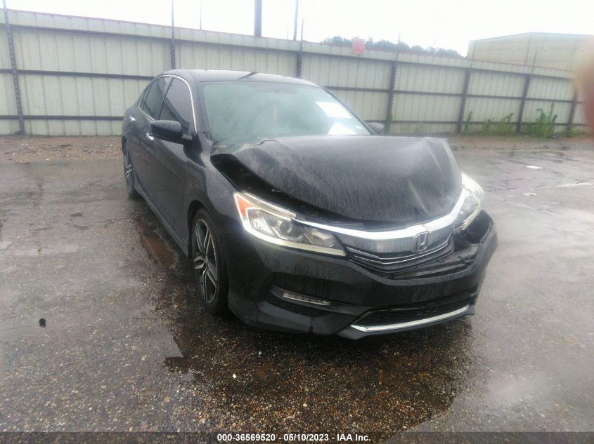 2016 HONDA ACCORD SEDAN SPORT - 1HGCR2F57GA191990