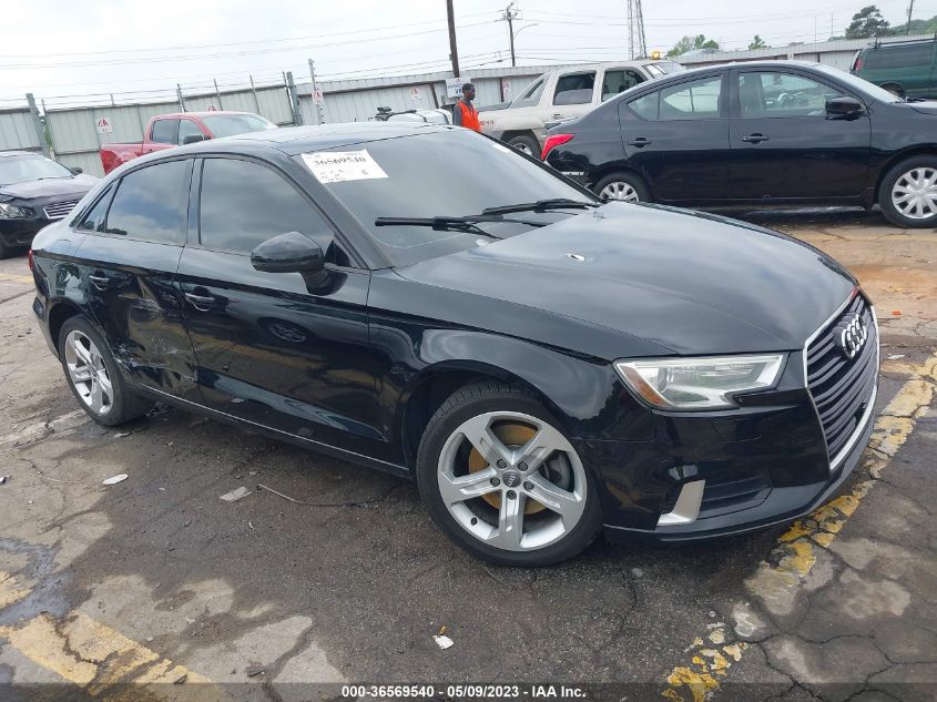 2017 AUDI A3 SEDAN PREMIUM - WAUAUGFF5H1046312