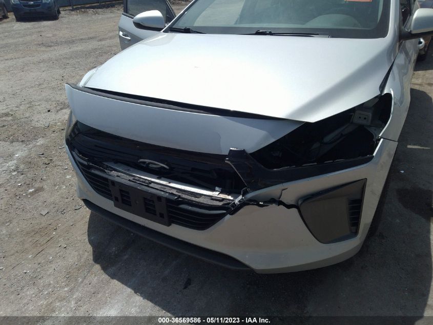 2018 HYUNDAI IONIQ HYBRID BLUE - KMHC65LC5JU062532