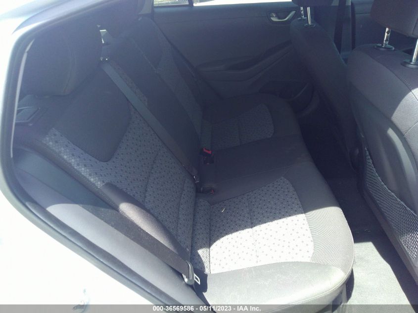 2018 HYUNDAI IONIQ HYBRID BLUE - KMHC65LC5JU062532