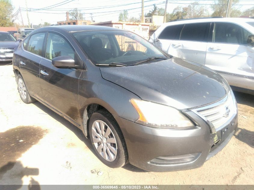 2015 NISSAN SENTRA SR/SL/S/SV/FE+ S - 3N1AB7AP7FL638702