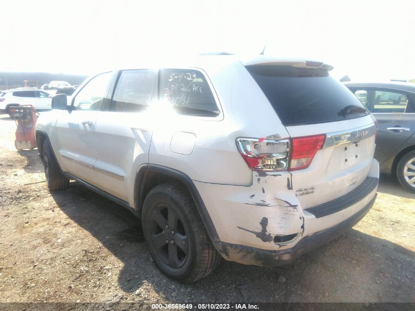 2013 JEEP GRAND CHEROKEE LAREDO - 1C4RJFAG7DC587305