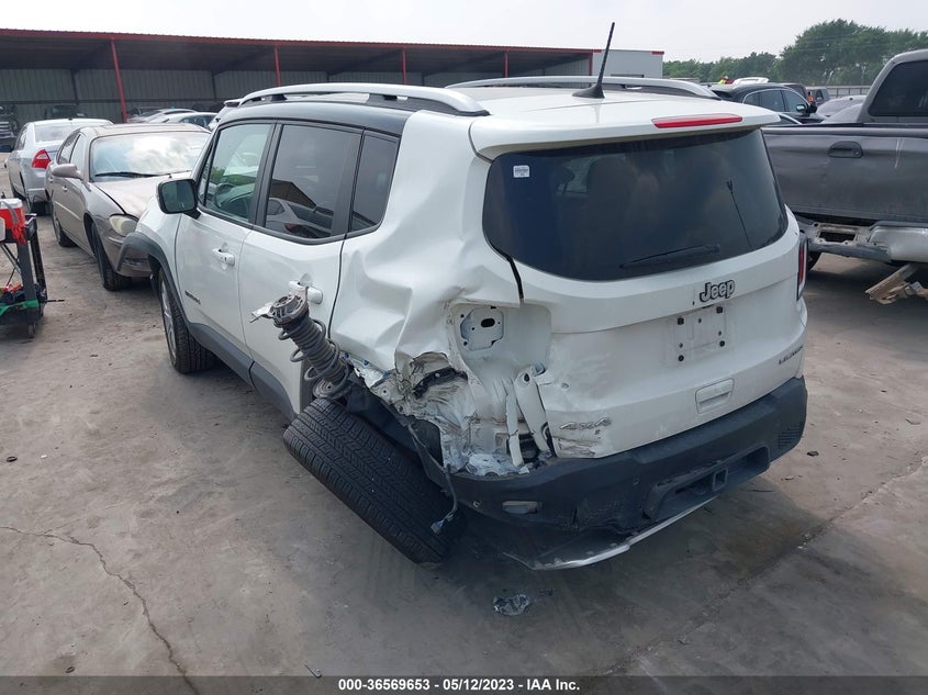 VIN ZACCJBDB1JPH08934 2018 JEEP RENEGADE LIMITED