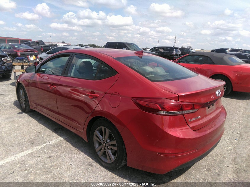VIN 5NPD84LF4JH298185 2018 HYUNDAI ELANTRA SEL