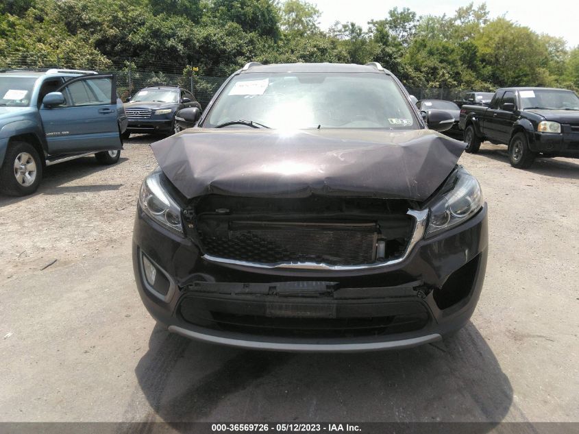 2016 KIA SORENTO EX - 5XYPHDA57GG016094