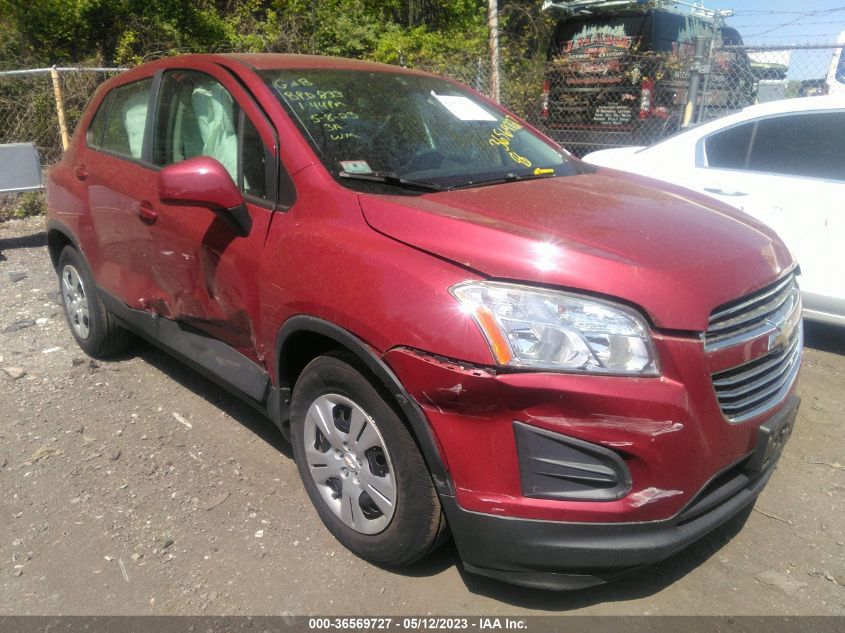 2015 CHEVROLET TRAX LS - KL7CJKSB8FB096331