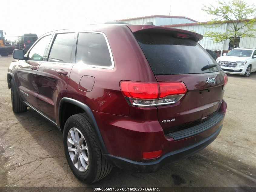 2016 JEEP GRAND CHEROKEE LAREDO - 1C4RJFAG1GC364830