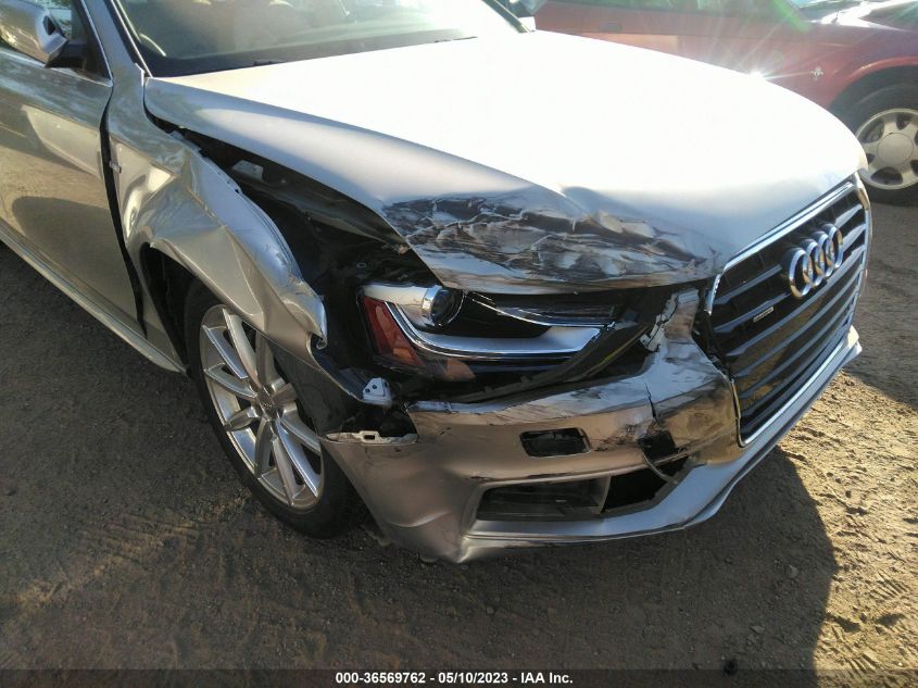 2014 AUDI A4 PREMIUM PLUS - WAUFFAFL9EN024787
